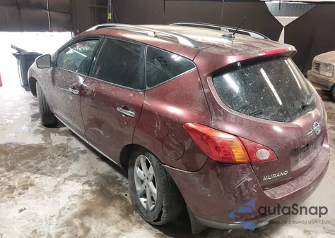2009 Nissan Murano Sl from USA, damaged, VIN JN8AZ18W69W205863